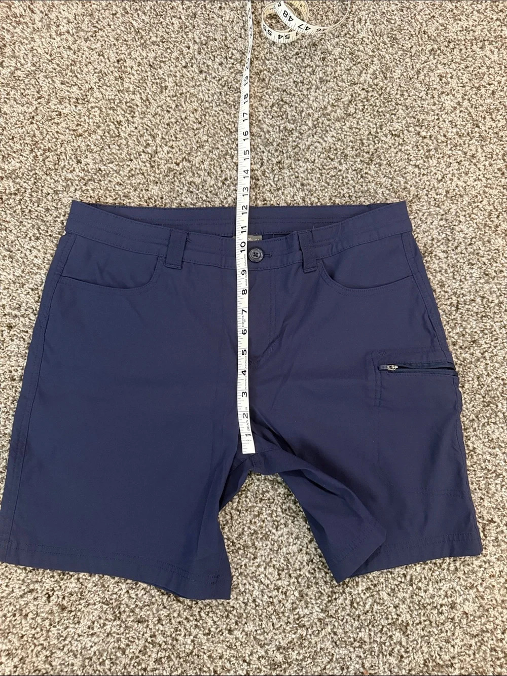 Eddie Bauer Rainier Navy Women's Shorts 12 - Picture 2 of 6